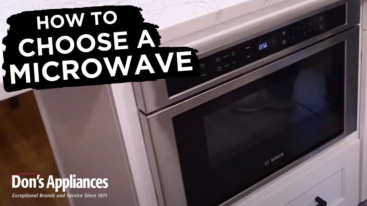 How to Choose the Perfect Microwave for Your Kitchen